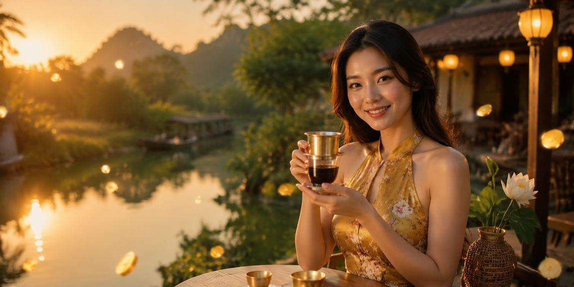 Người hâm mộ thể thao tại Ninh Bình xem kết quả bóng đá bên ly cà phê chiều tối