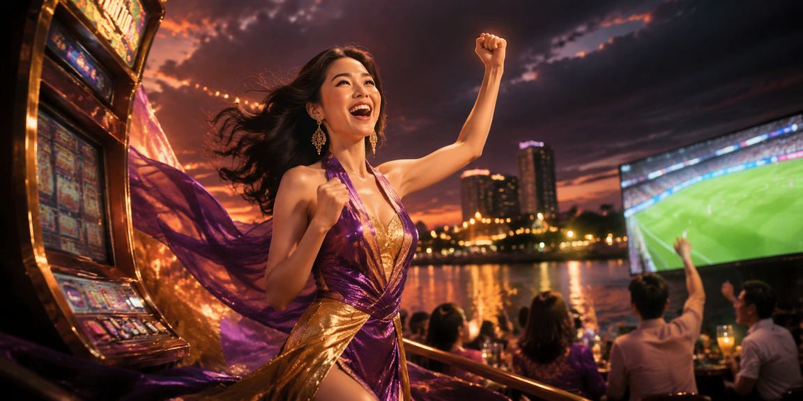 Không khí lễ hội sôi động tại Sài Gòn với trò chơi slot game trực tuyến